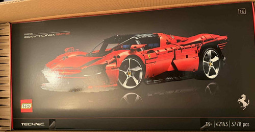 Lego technic ferrari - ferrari, daytona