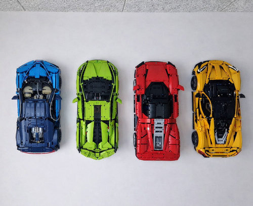 Supporto muro lego technic - lego, 1:8
